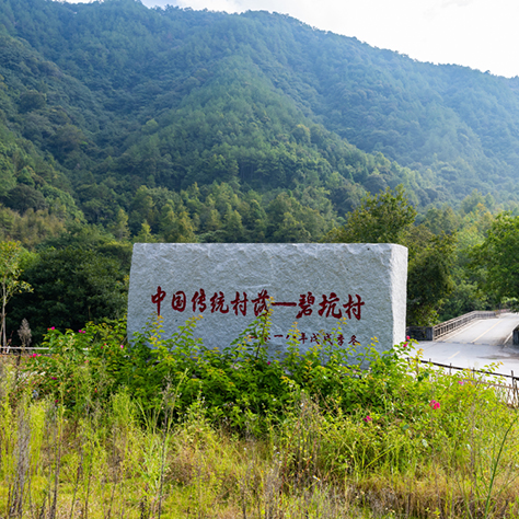 国家级传统古村落——碧坑村  